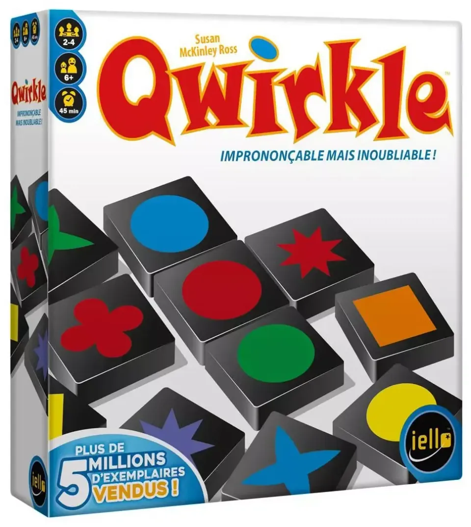 Flip Flap Editions Du coq à l’âne Qwirkle jeu de tuiles famille