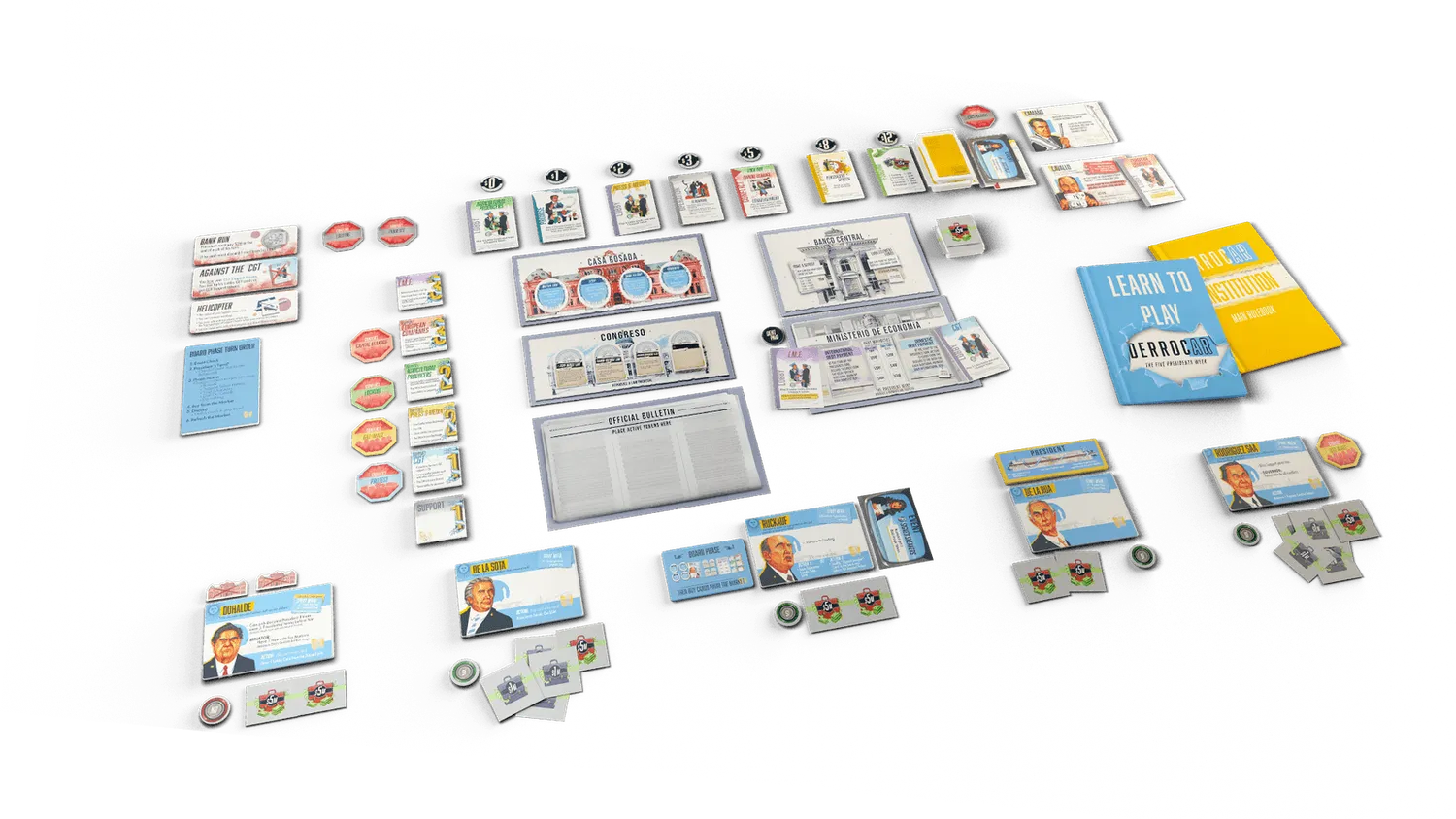 ION Game Design Derrocar jeu de société politique 1-5 joueurs