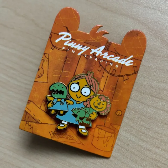 Leder Games Fort Bitsy pin émail 3,8 cm