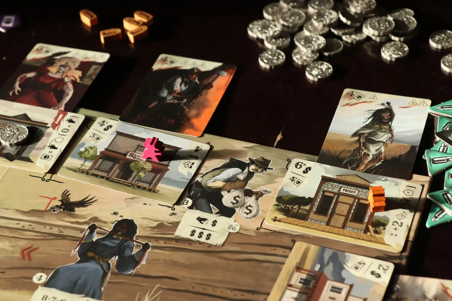 Inside Up Games The Quick and the Undead jeu de société western