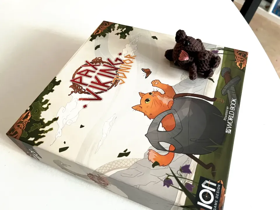 ION Game Design Pax Viking Junior peluche chat Maine Coon