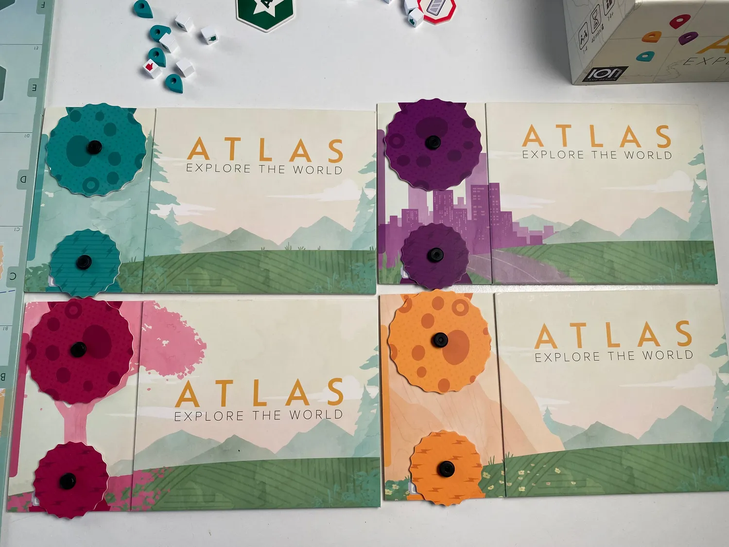 ION Atlas Explore the World jeu de société retail