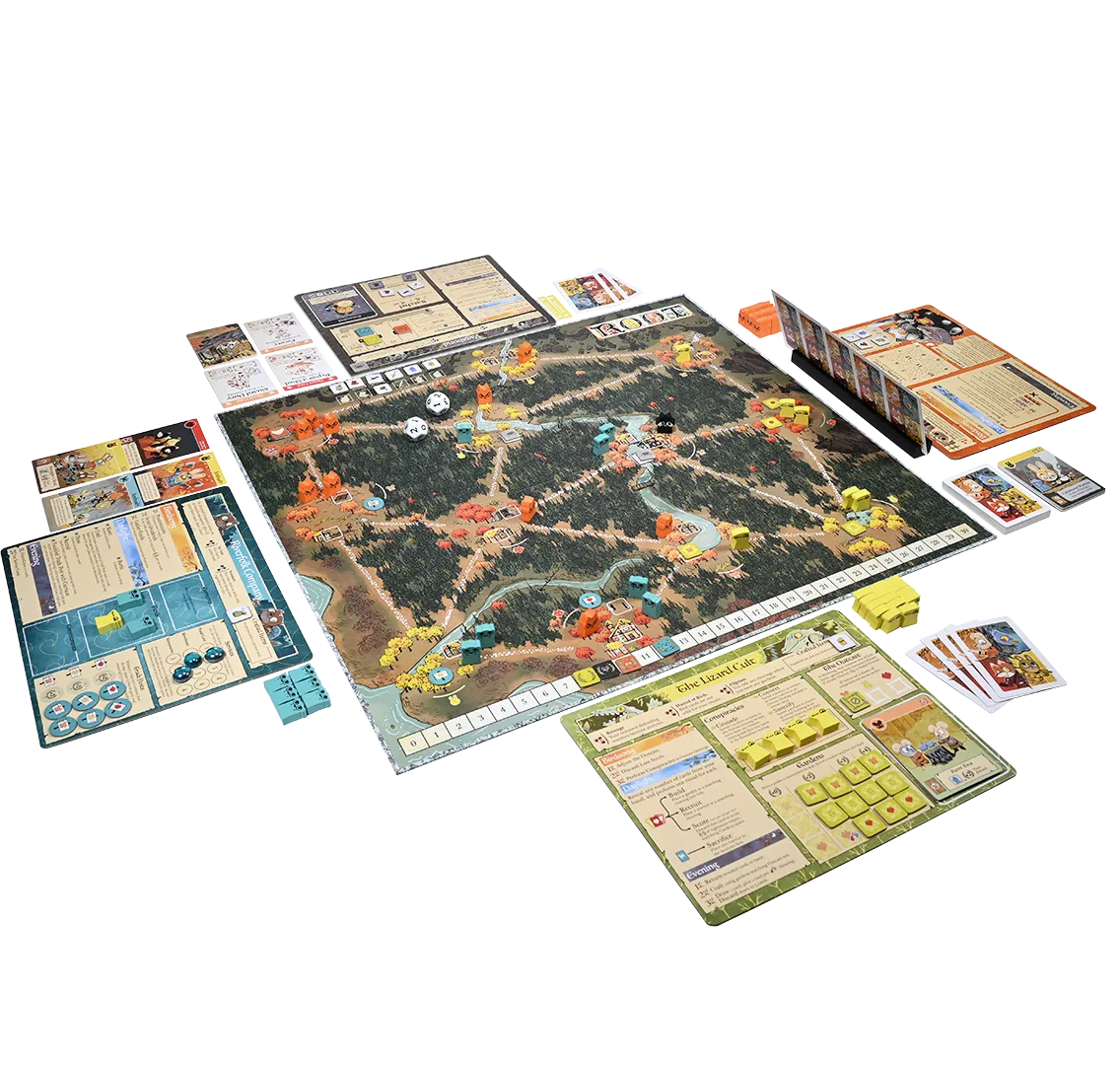 Leder Games Root Riverfolk extension 2 factions