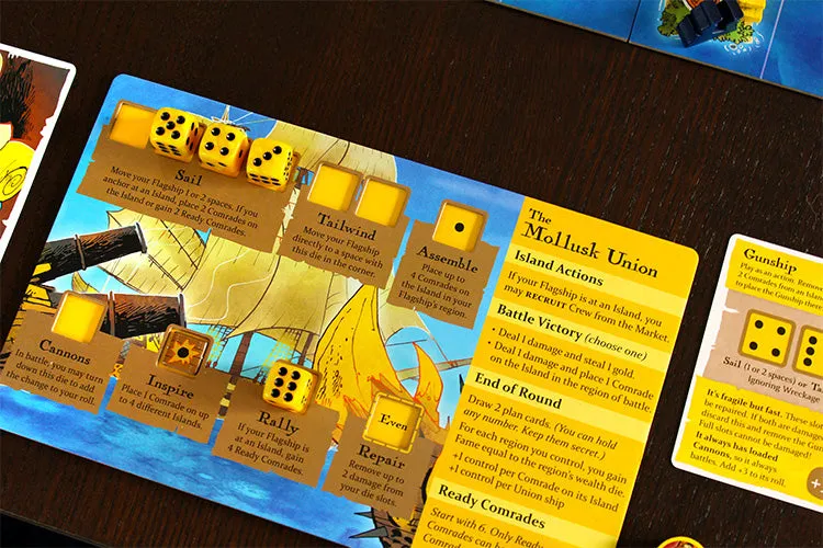 Leder Games Ahoy jeu de société pirates 2-4 joueurs