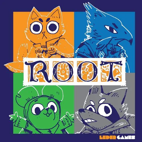 Leder Games Root Core Factions t-shirt XS coton