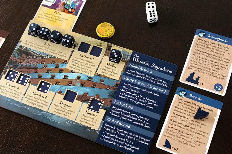 Leder Games Ahoy jeu de société pirates 2-4 joueurs