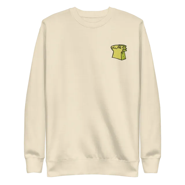 Leder Games Root Lizard Cult Meeple sweat bleu marine S brodé