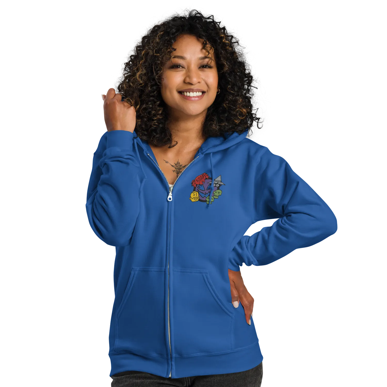 Leder Games Vast Mansion sweat zippé capuche noir