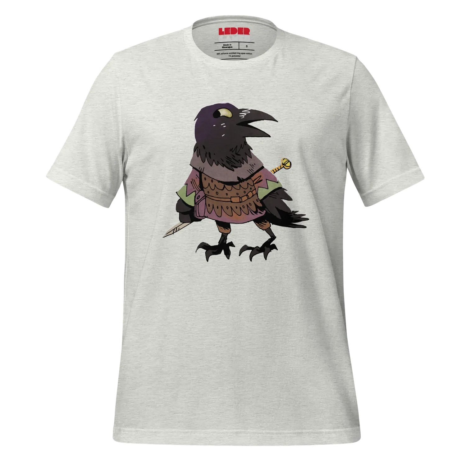 Leder Games Root Corvid Conspiracy t-shirt noir léger