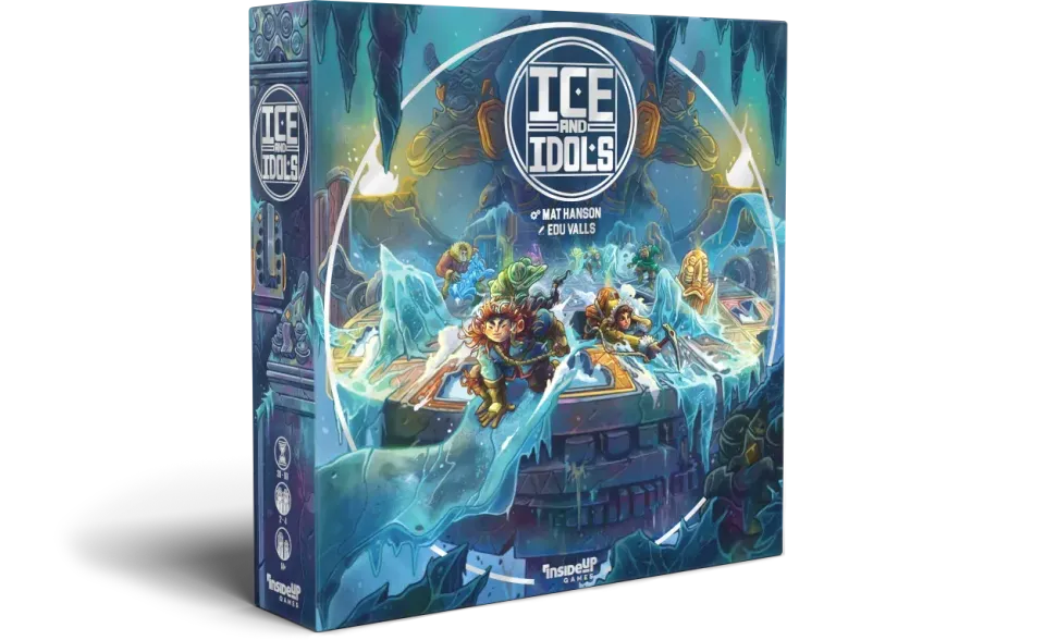 Inside Up Games Ice and Idols jeu société base aventure