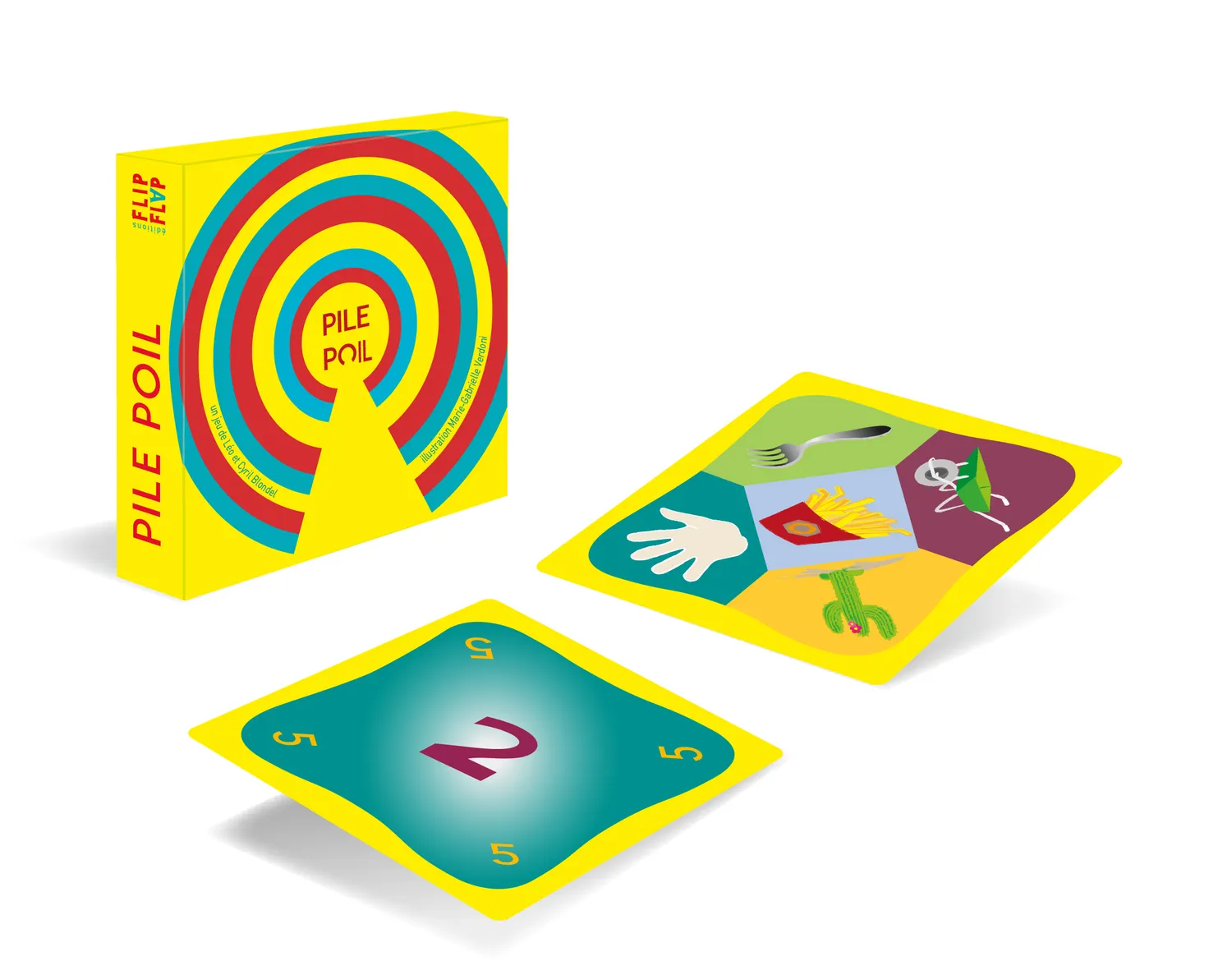 Flip Flap Pile Poil jeu de cartes rapidite