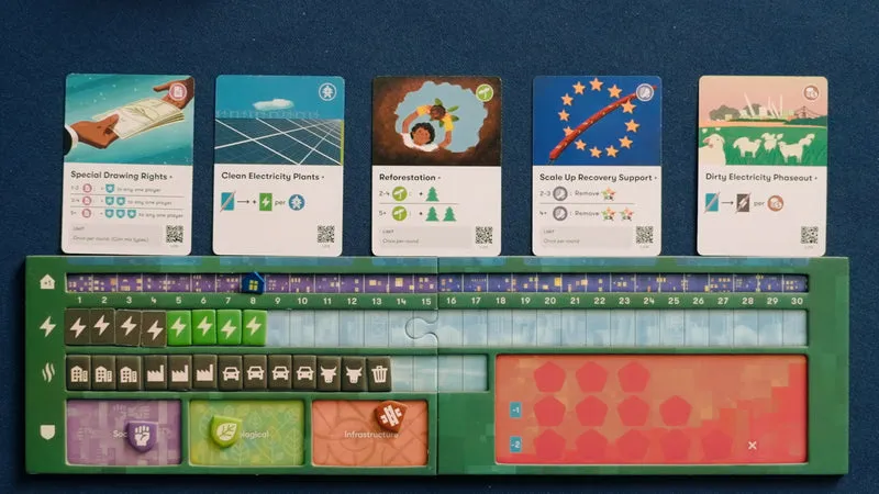 CMYK Daybreak jeu coopératif carton 5 jeux climat