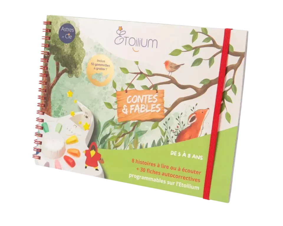 Flip Flap Etoilium Contes et Fables livret jeu