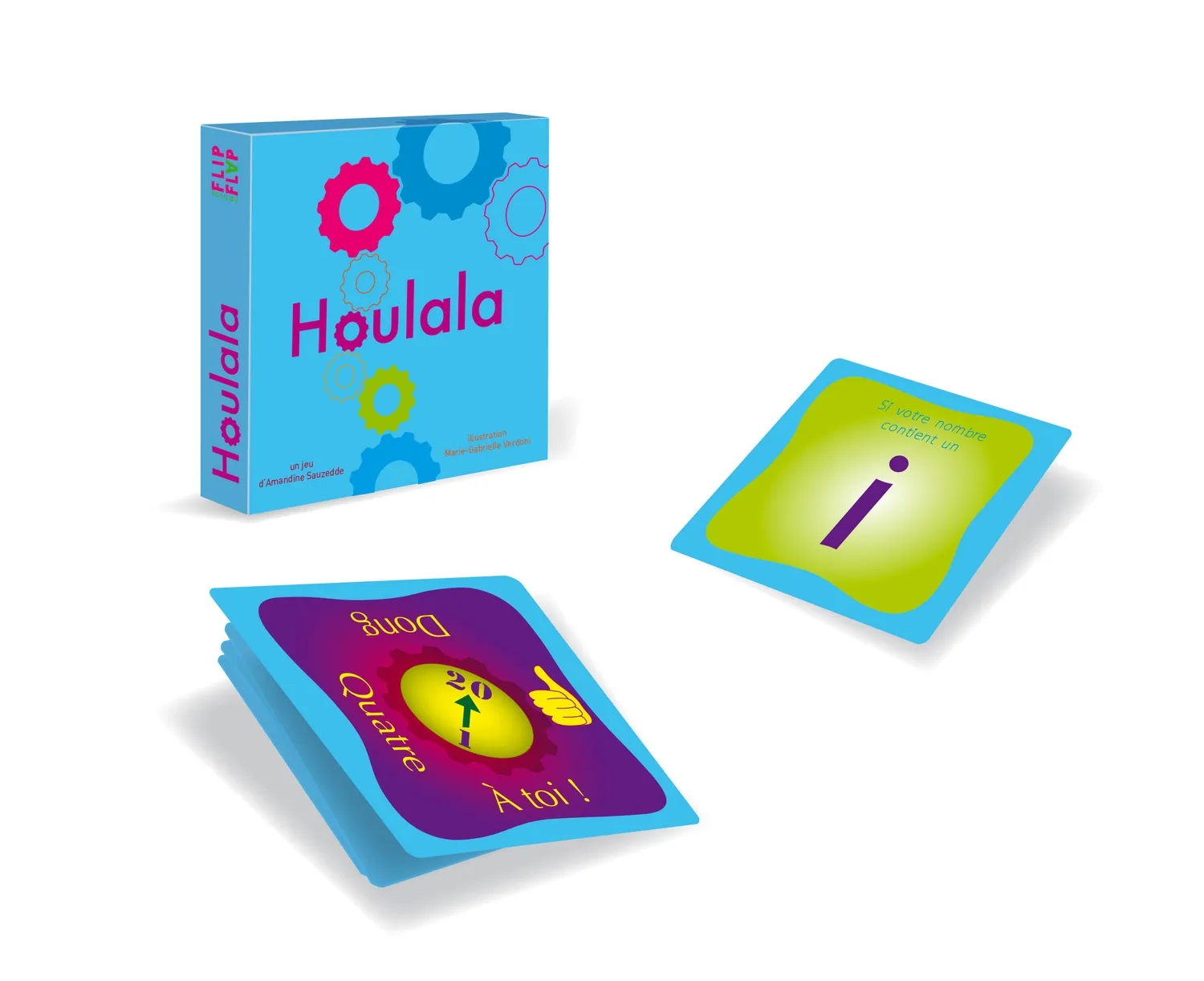 Flip Flap Editions Houlala jeu d'ambiance famille