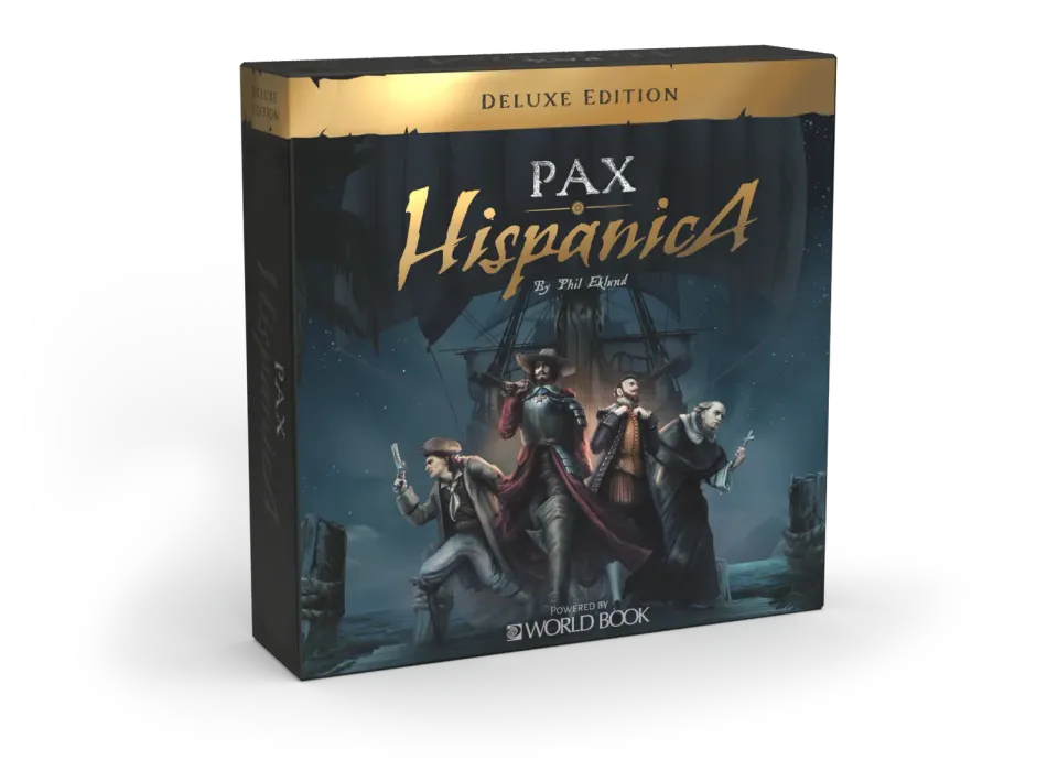 ION Game Design Pax Hispanica Deluxe jeu World Book