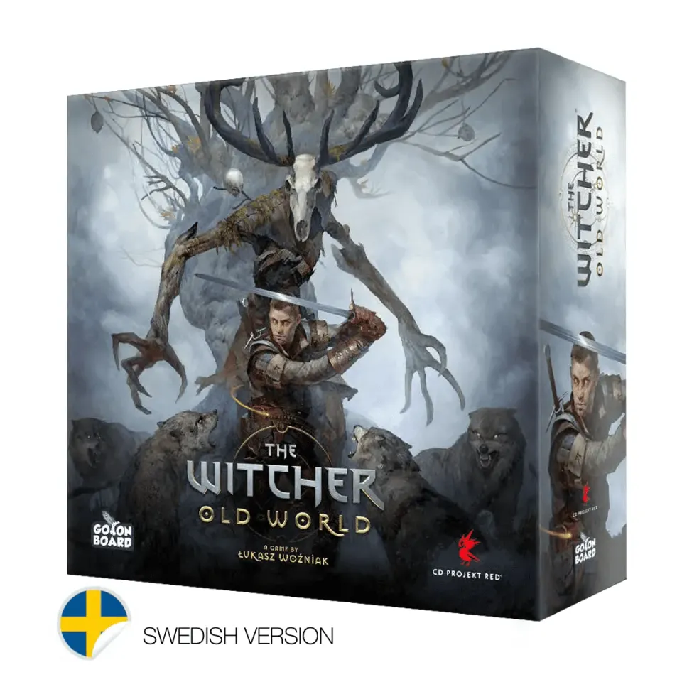 ION Game Design The Witcher Old World jeu de société suédois aventure
