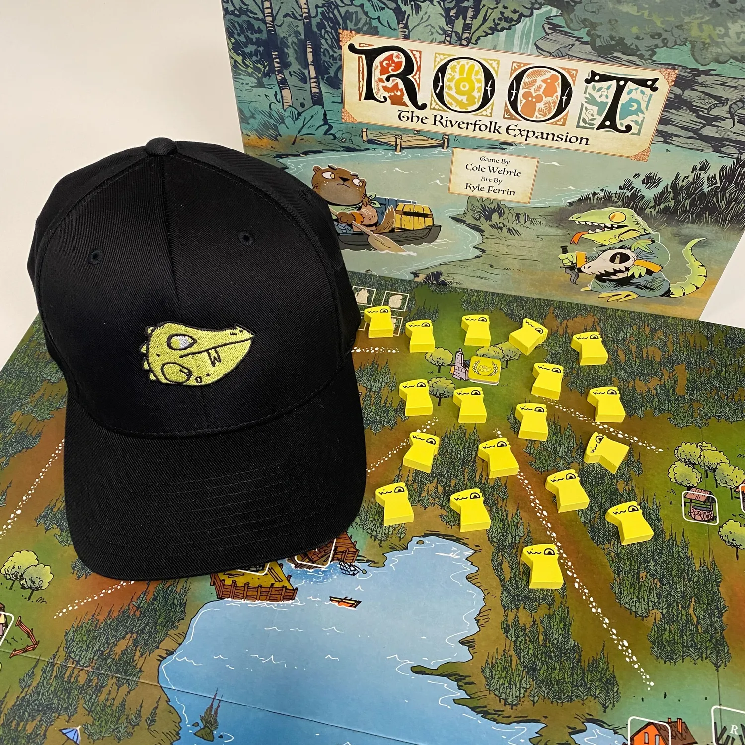 Leder Games Root Lizard Cult casquette baseball navy