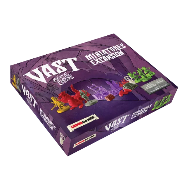 Leder Games Vast Crystal Caverns figurines miniatures