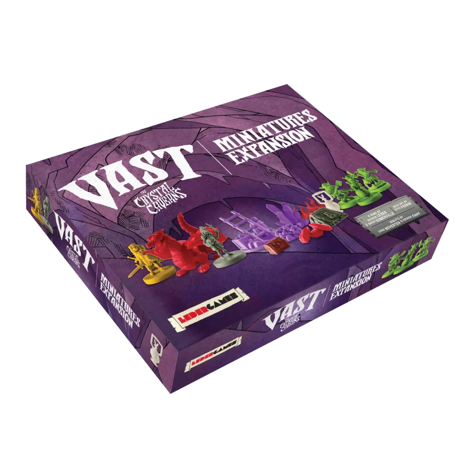 Leder Games Vast Crystal Caverns figurines miniatures