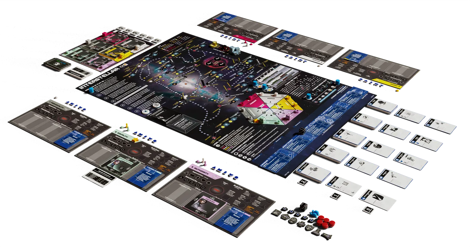 ION Game Design Interstellar jeu de sociétét spatial solo