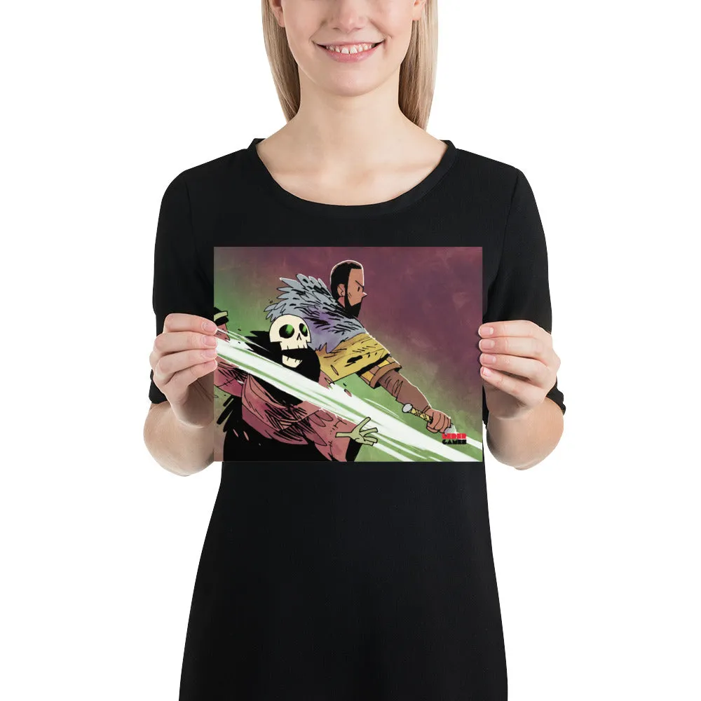 Leder Games Vast Distain affiche art print Paladin 8x10