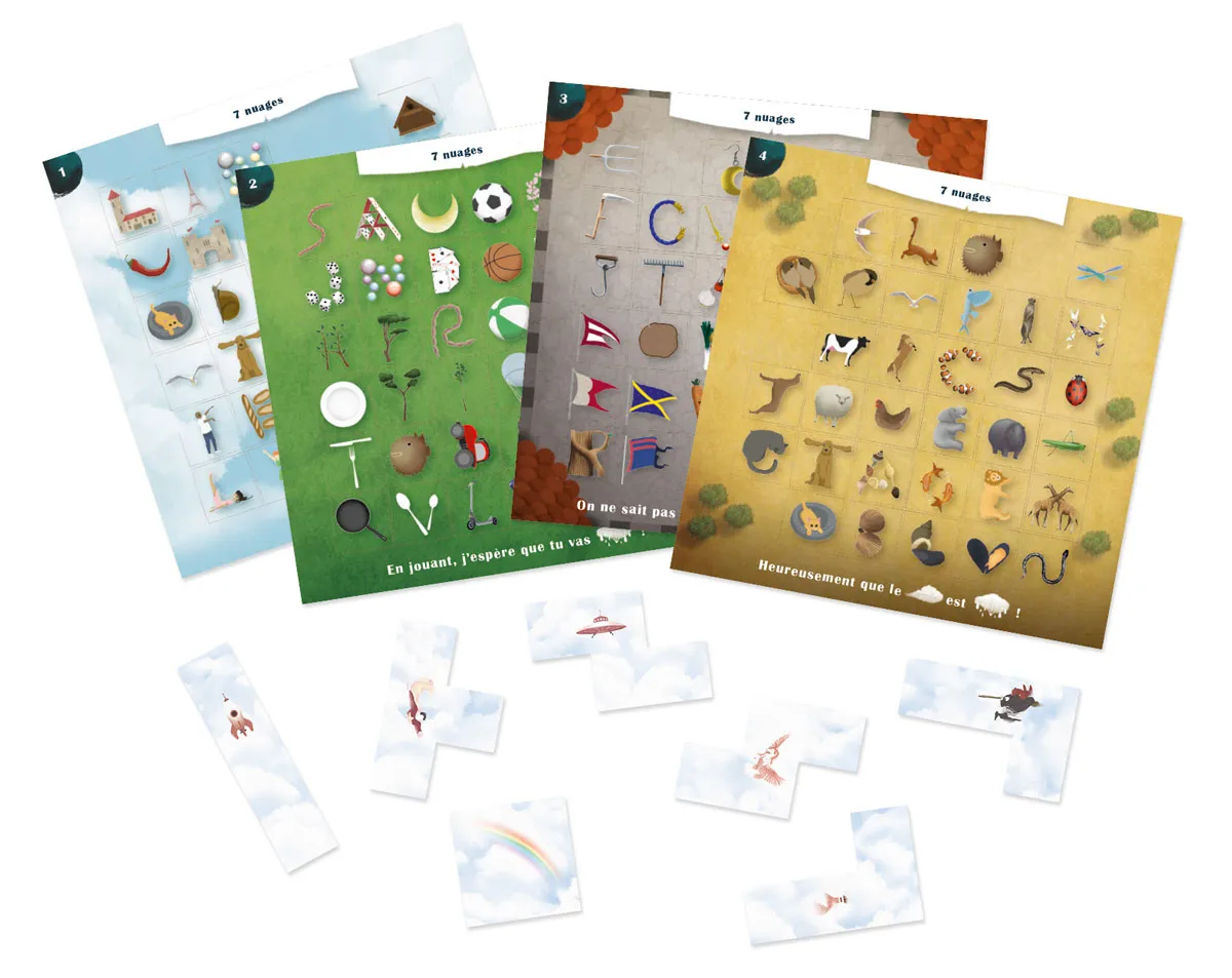 Flip Flap Editions Nimbus jeu de cartes nuages