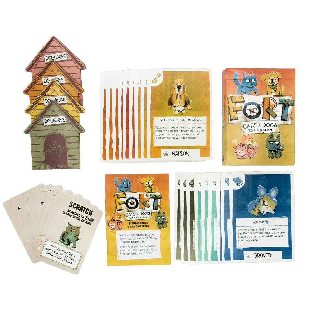 Leder Games Fort Cats & Dogs extension chiens chats