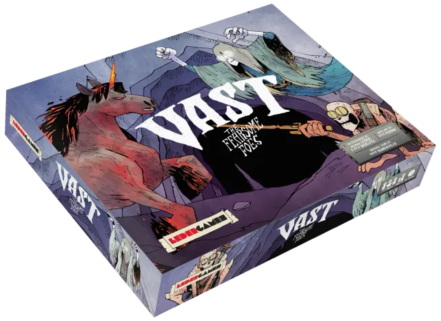 Leder Games Vast Fearsome Foes extension jeu 3 rôles
