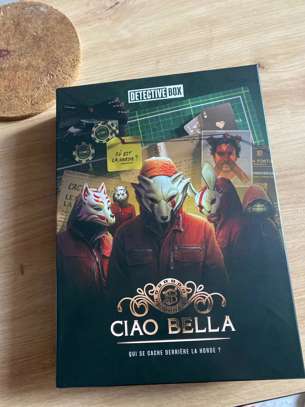 Detective Box Ciao Bella jeu d'enquête courte
