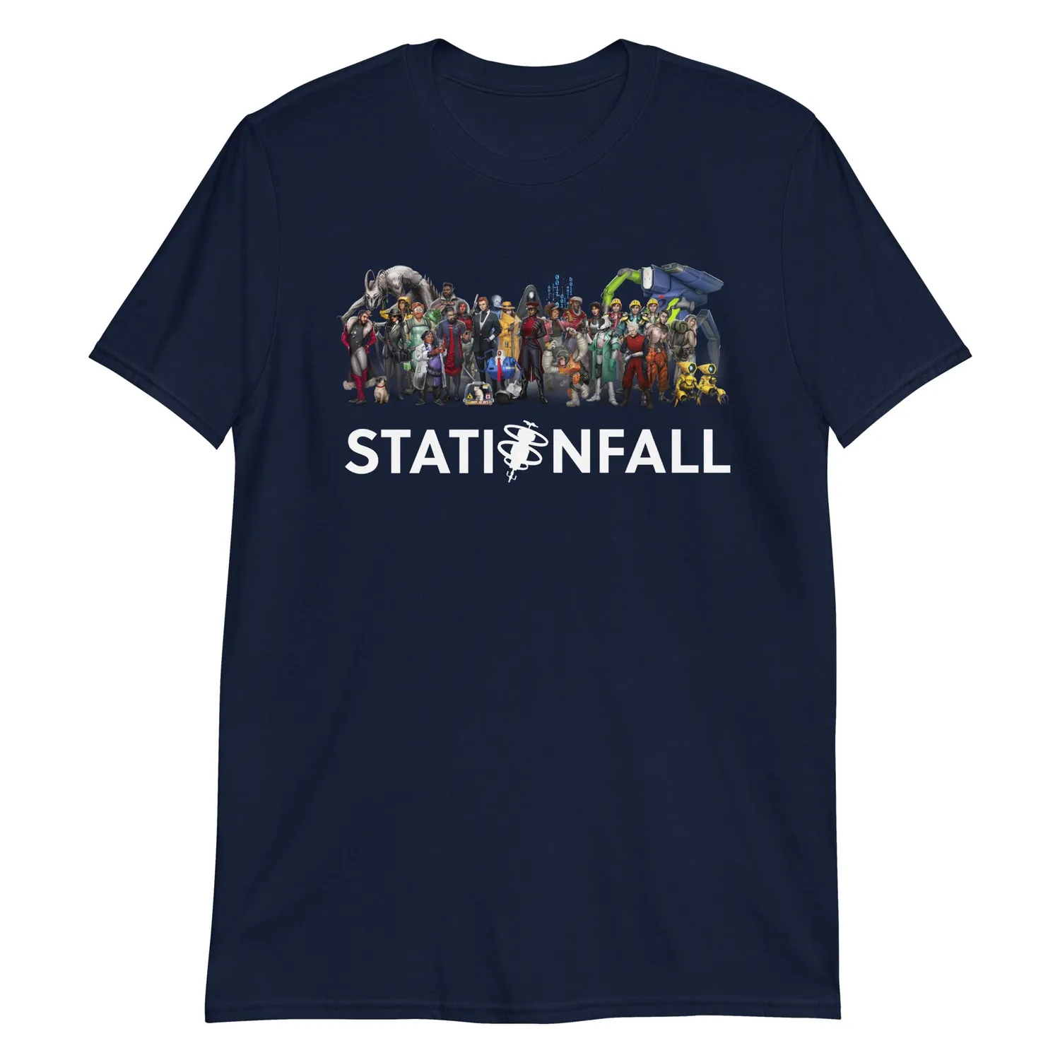 ION Game Design Stationfall t-shirt crew coton noir