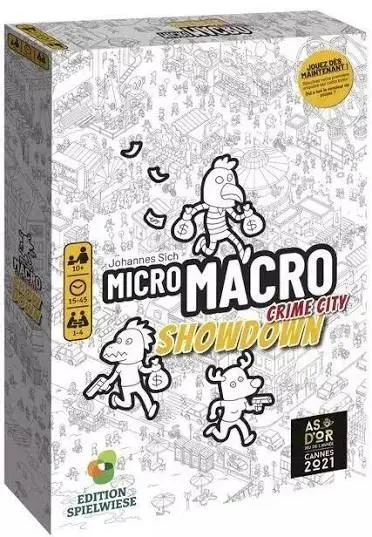 Flip Flap Editions Micro Macro Show Down jeu d'enquête coopératif