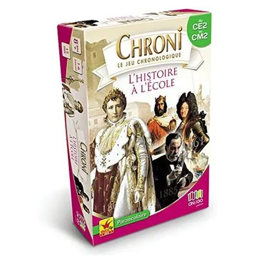 Chronicards Histoire école primaire jeu éducatif cartes