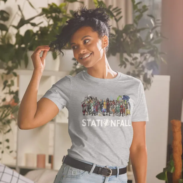ION Game Design Stationfall t-shirt crew coton noir