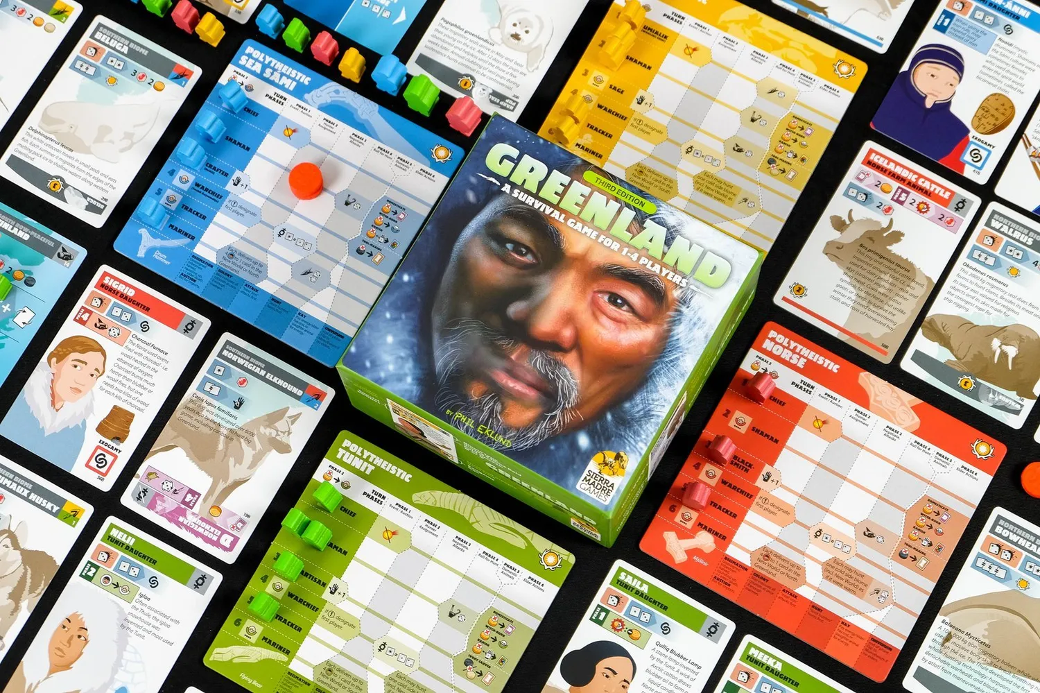 ION Game Design Greenland 3e édition jeu de société survie