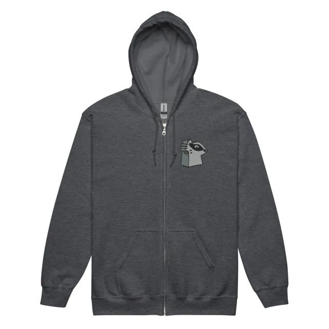 Leder Games Root Keepers sweat zippé noir S molleton doux