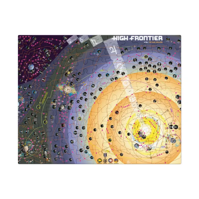 ION High Frontier 4 All puzzle 500 pièces boîte métal