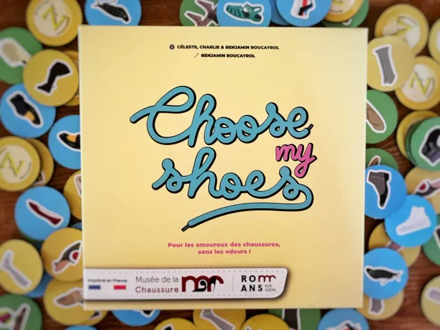 Benjamin Roucayrol Choose my Shoes jeu de jetons 2 à 6 joueurs