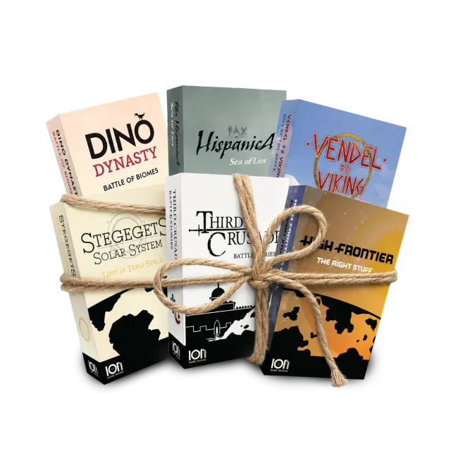 ION Game Design minION Bundle Vol.1 jeux de société lot
