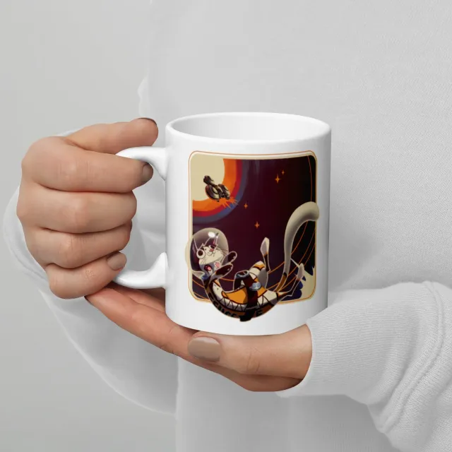 ION Game Design Fluffy Frontier Mug céramique logo 325 ml