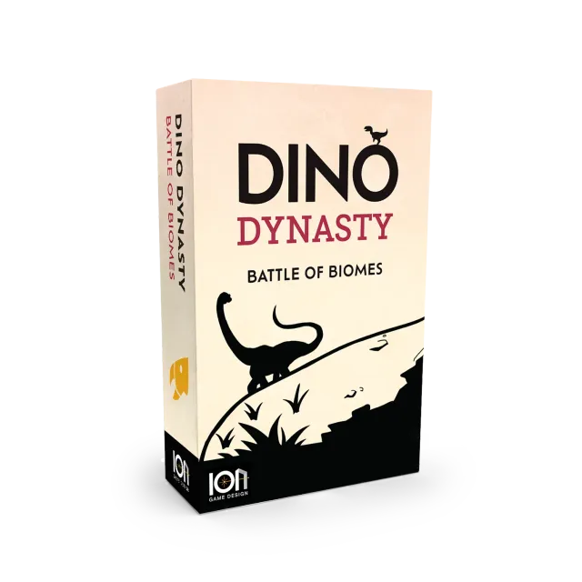 ION Game Design Dino Dynasty Battle of Biomes jeu de société