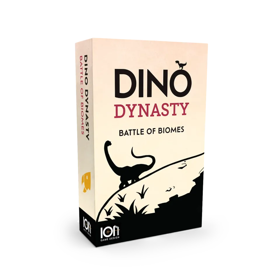ION Game Design Dino Dynasty Battle of Biomes jeu de société