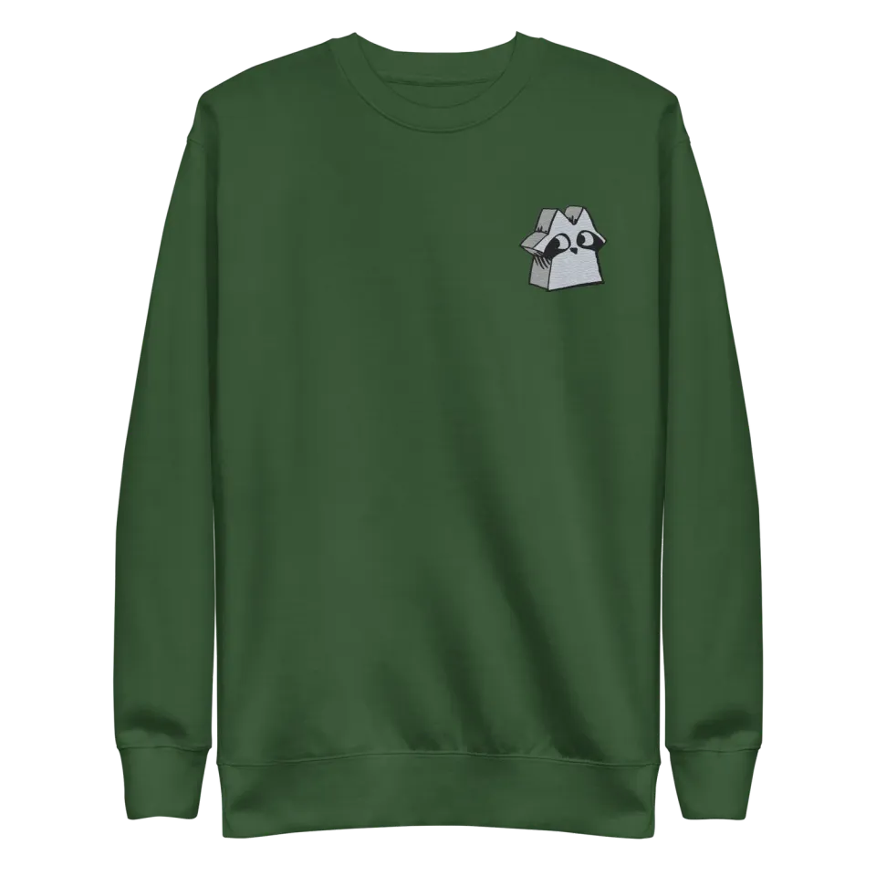 Leder Games Root Vagabond sweat col rond coton noir M