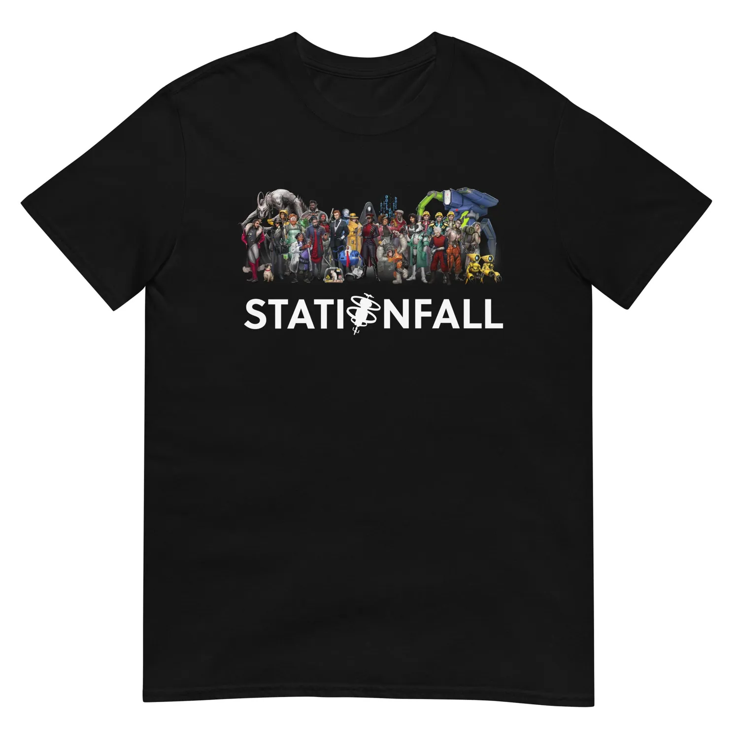 ION Game Design Stationfall t-shirt crew coton noir