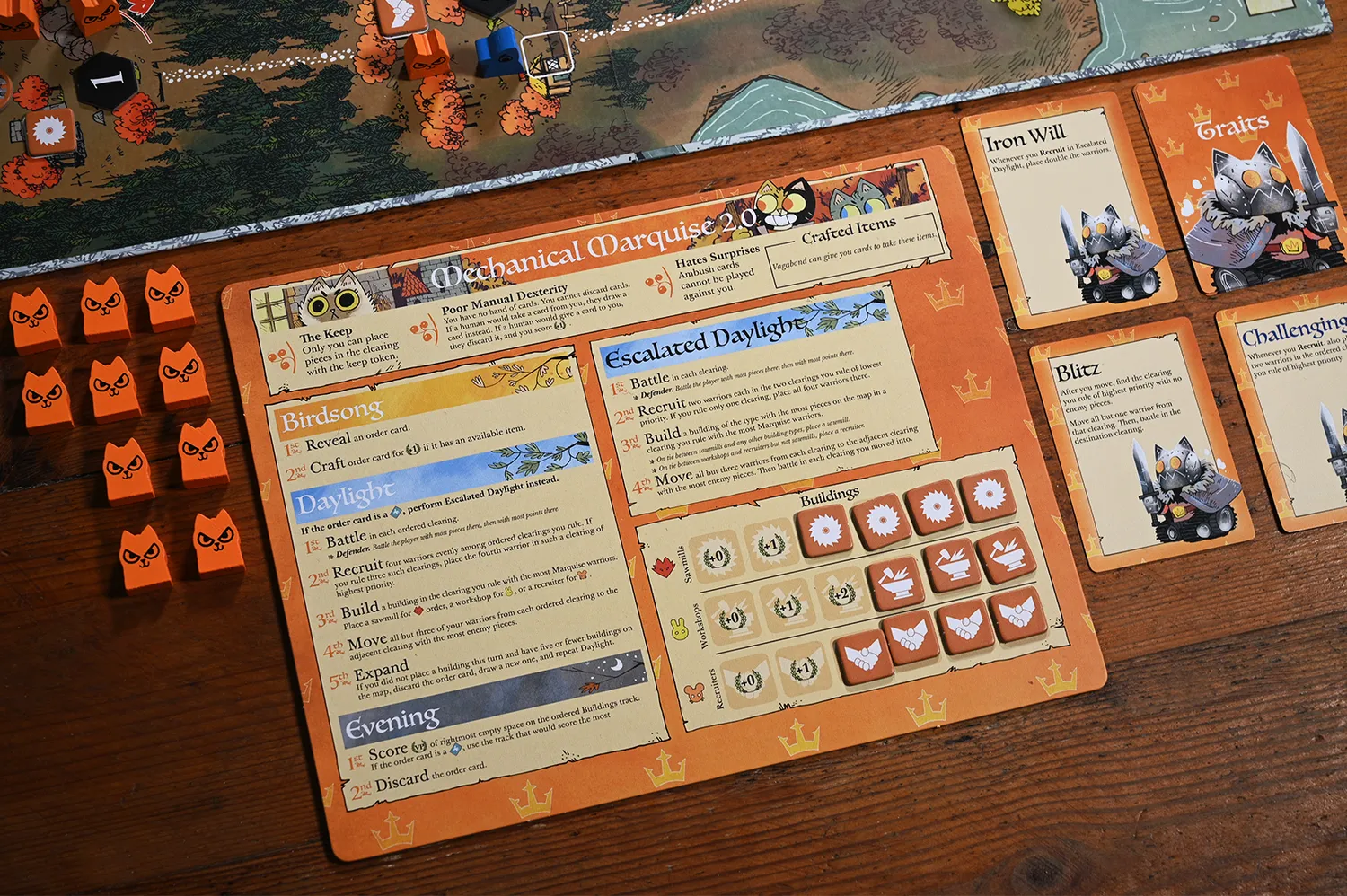 Leder Games Root Clockwork extension solo coop