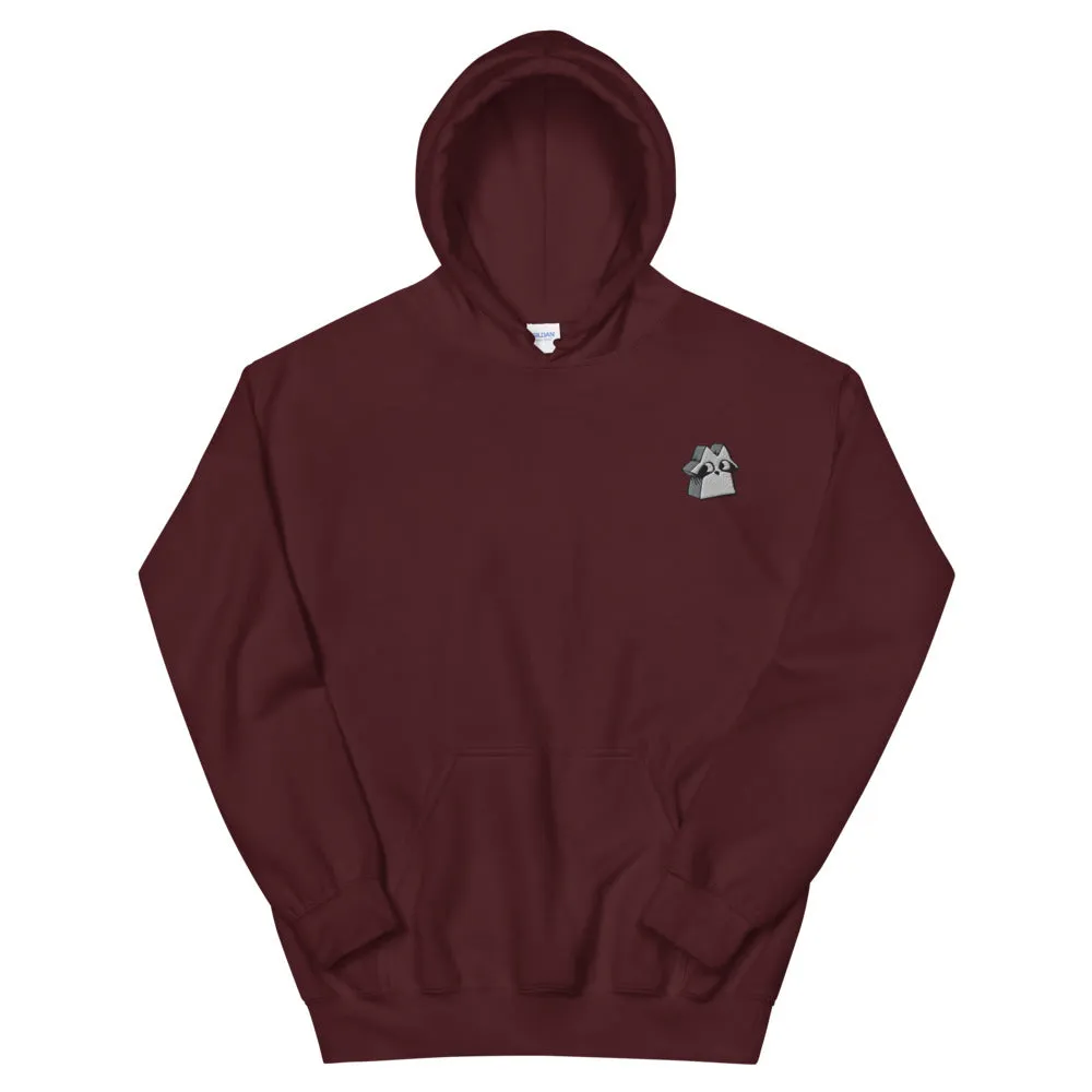 Leder Games Root Vagabond Meeple hoodie noir S capuche