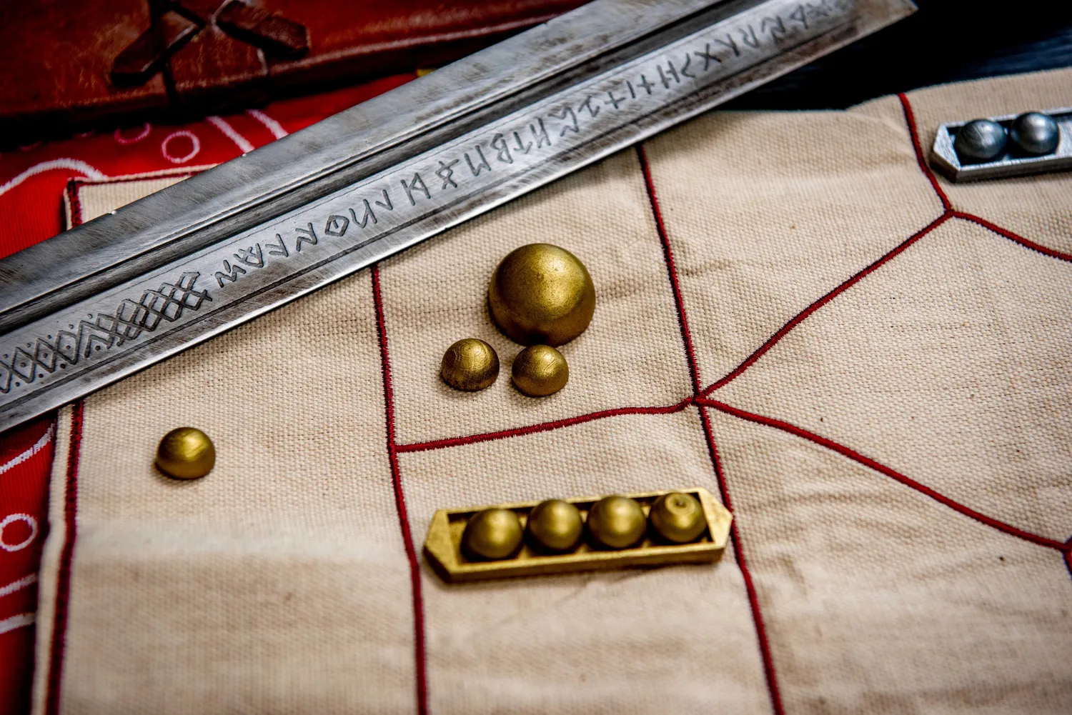 ION Game Design Hirth jeu de plateau duel viking 2 joueurs
