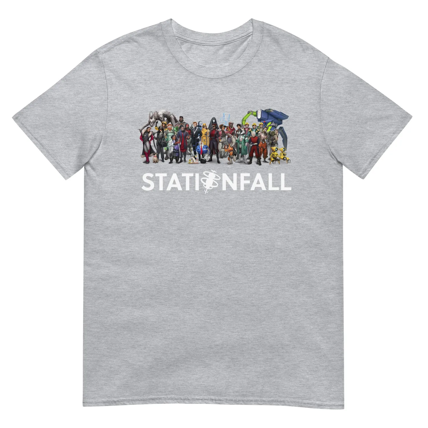 ION Game Design Stationfall t-shirt crew coton noir