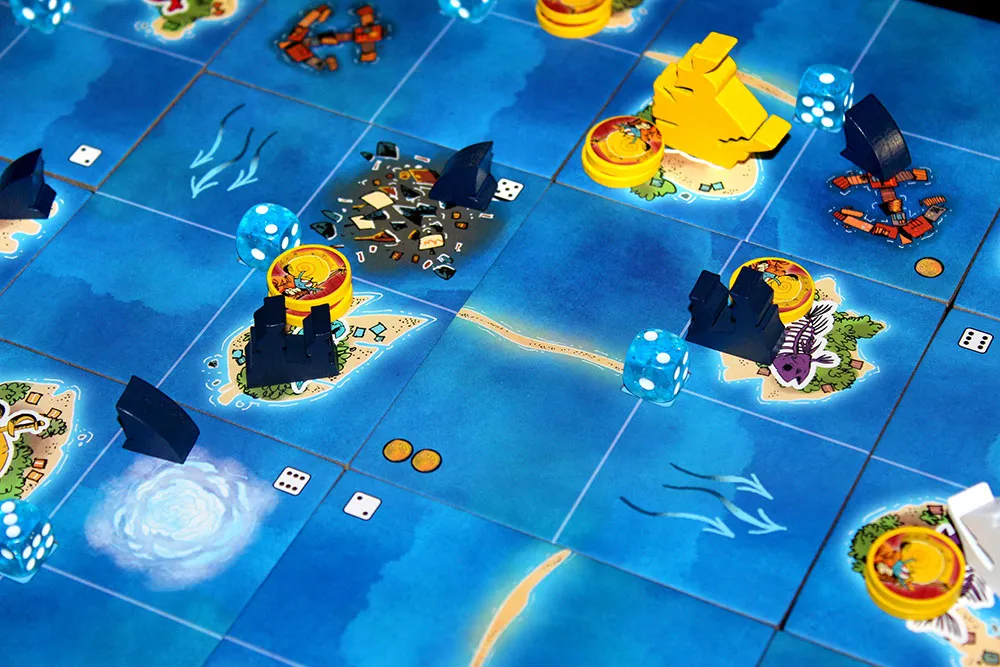 Leder Games Ahoy jeu de société pirates 2-4 joueurs