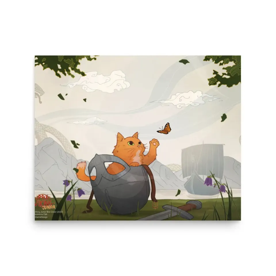 ION Pax Viking Junior poster 20x16 mat épais