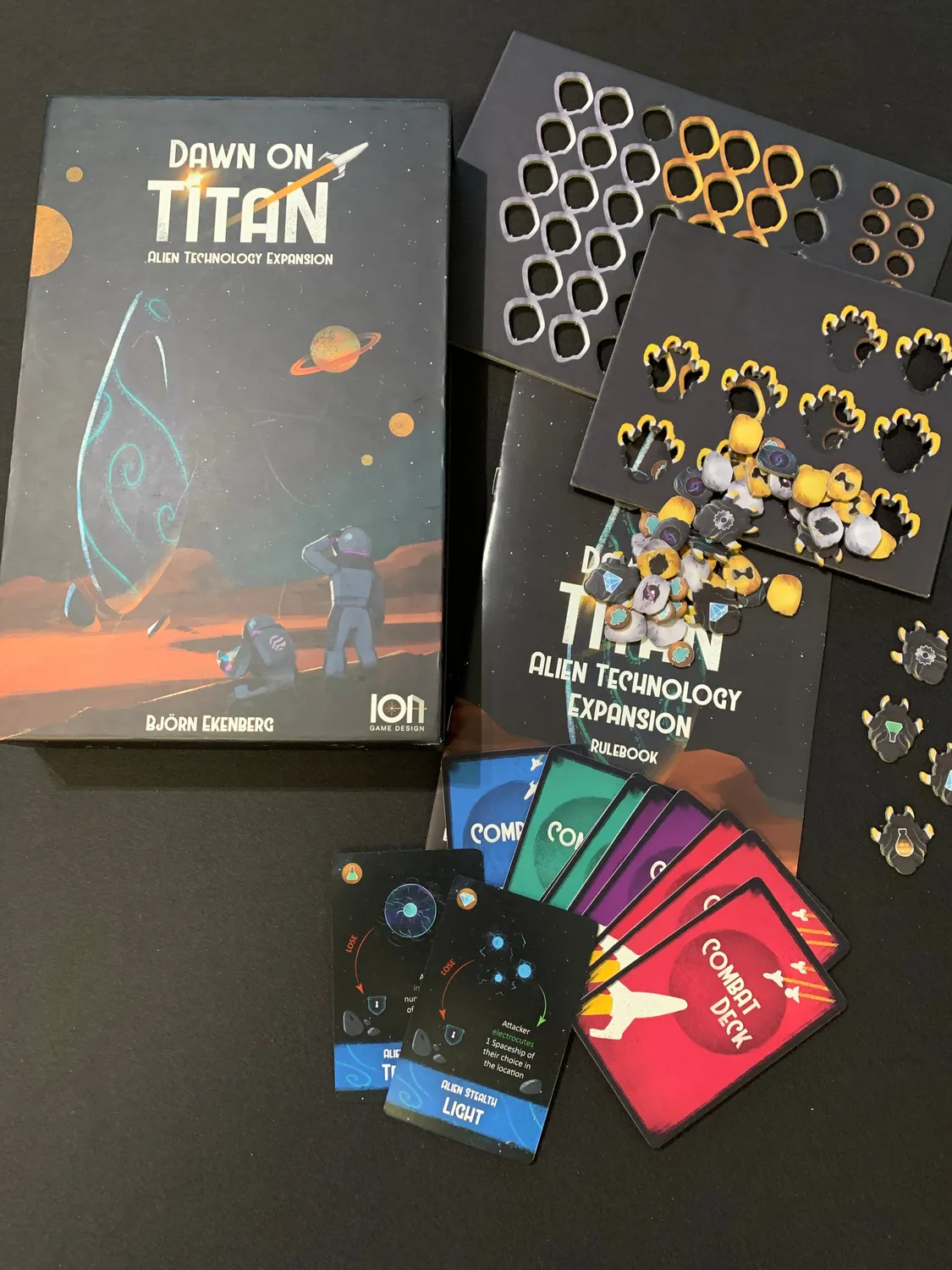 ION Game Design Dawn on Titan Alien module extension